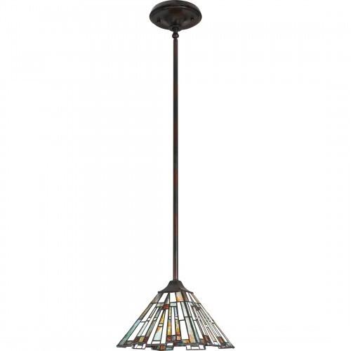 Quoizel TFMK1508VA Maybeck Mini pendant tiffany 1 light valiant bro Mini Pendant