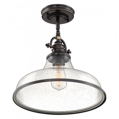 Quoizel GRTS2814PN Grant Pendant 1 light palladian bronze Pendant