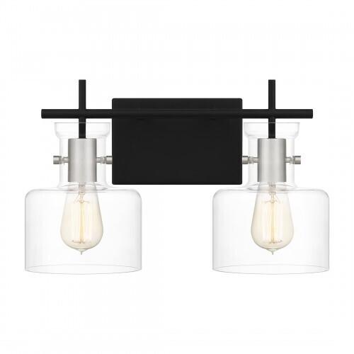 Quoizel PEN8616MBK Pensbury Bath 2 lights matte black Bath