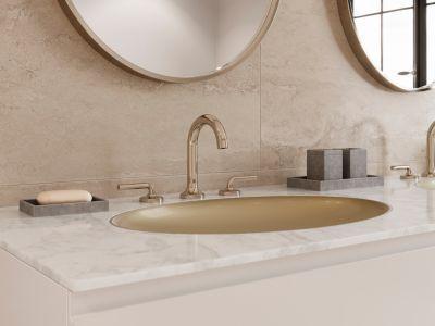 Pfister Polished Nickel 2-handle 8" Widespread Bathroom Faucet LG49-TNT3D