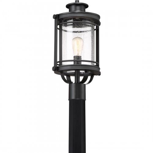 Quoizel BKR9010K Booker Outdoor post mystic black Outdoor Lantern