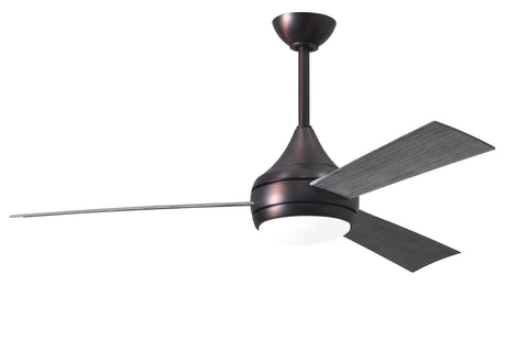 Matthews Fan DA-BB-BW Donaire wet location 3-Blade paddle fan constructed of 316 Marine Grade Stainless Steel