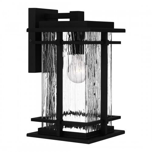 Quoizel MCL8408EK McAlister Outdoor wall 1 light earth black Outdoor