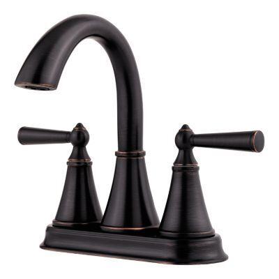 Pfister Tuscan Bronze Saxton Centerset Bath Faucet LG48-GL0Y