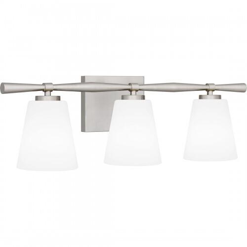 Quoizel BID8623BN Brindley Bath 3 lights brushed nickel Bath Light