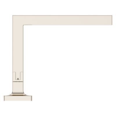 Polished Nickel 2-handle 8 Widespread Square Spout Bath Faucet LG49-VRV2D