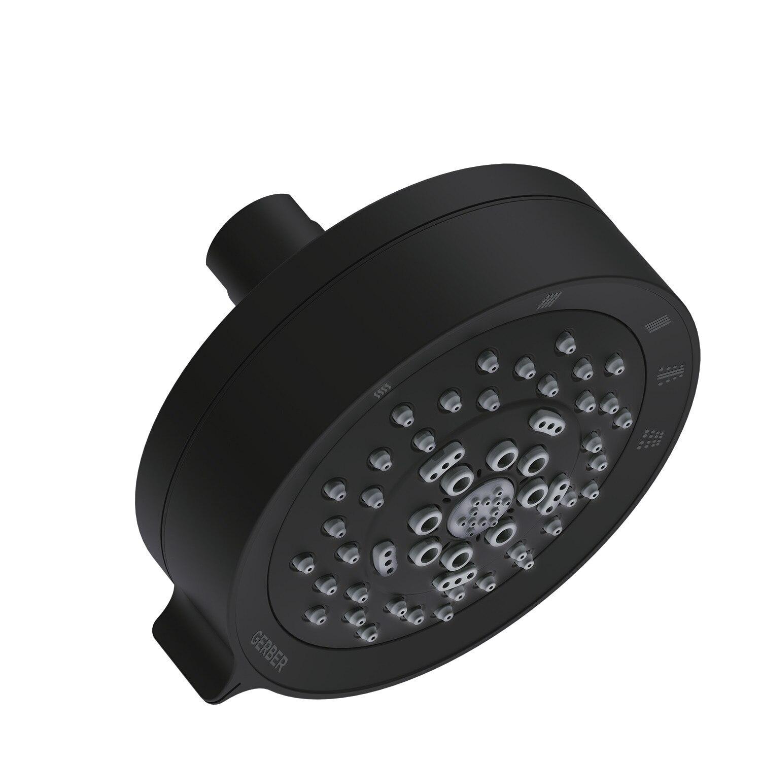 Gerber D460055BN Brushed Nickel Parma 4 1/2" 5-function Showerhead, 2.0GPM