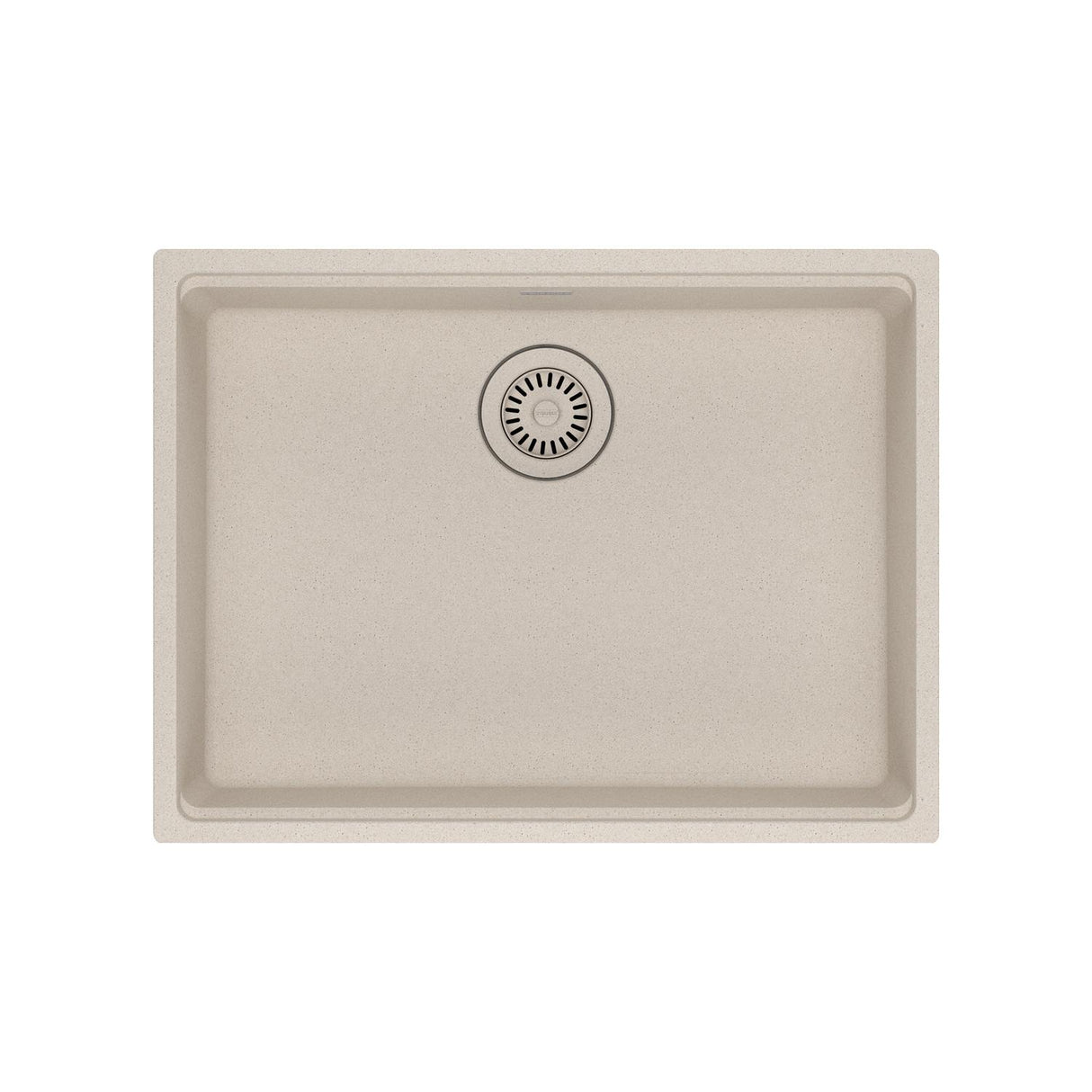 FRANKE MAG11023ADA-CHA Maris Undermount 25-in x 18.94-in Granite ADA Single Bowl Sink in Champagne In Champagne