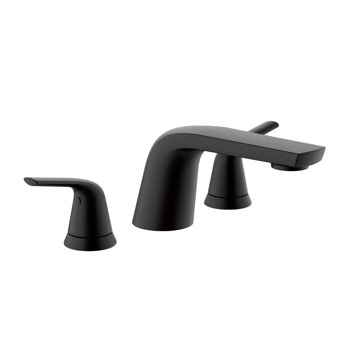 Gerber D300934BST Satin Black Lemora Three Piece Roman Tub Trim Kit