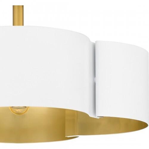 Quoizel BSM1714W Balsam Semi flush 4 lights white Semi-Flush Mount