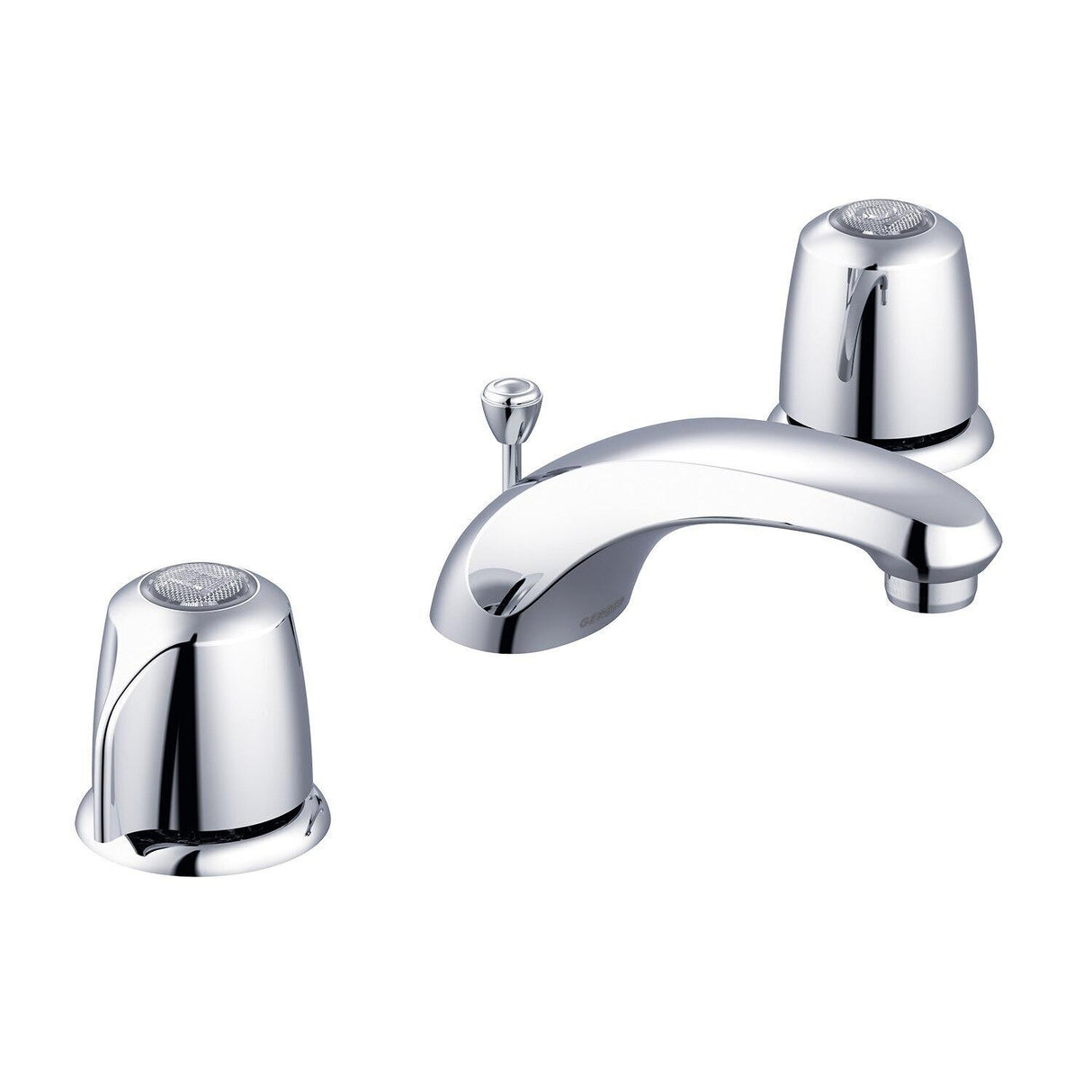 Gerber G0043071 Chrome Classics Two Handle Lavatory Faucet W/ Metal Handles ...