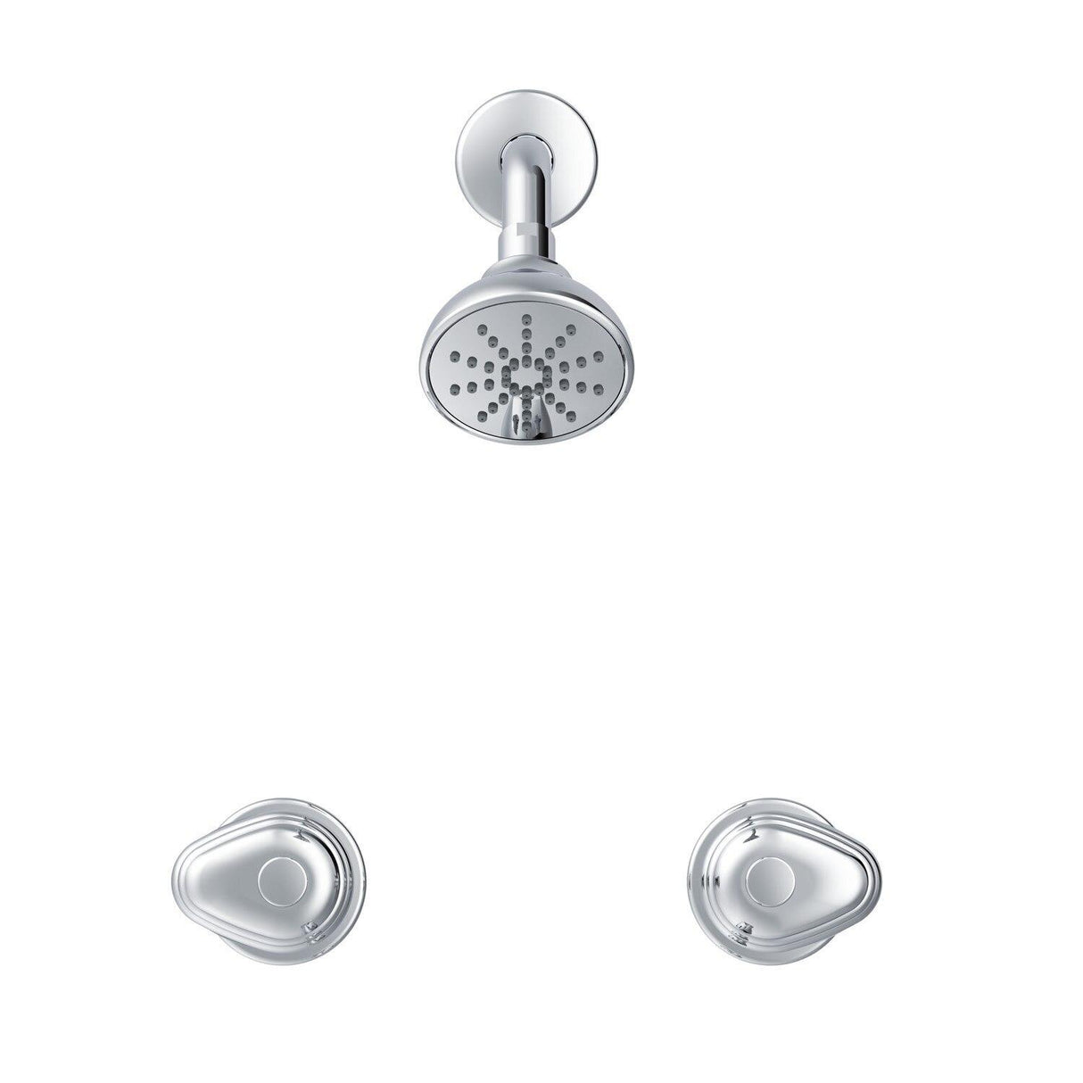 Gerber G0058460 Chrome Hardwater Two Handle Shower Only Fitting