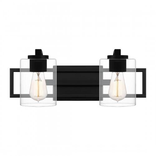 Quoizel LANS8618MBK Lansdowne Bath 2 lights matte black Bath