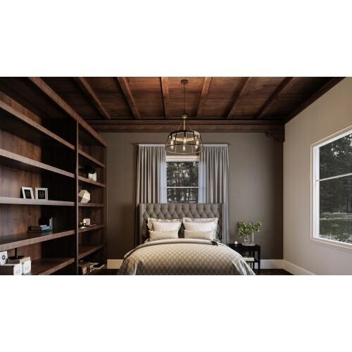 Quoizel BRT5006GK Brockton 6 light chandelier grey ash Chandelier