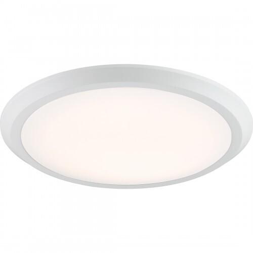 Quoizel VRG1620W Verge Flush mount 20"d white Flush Mount