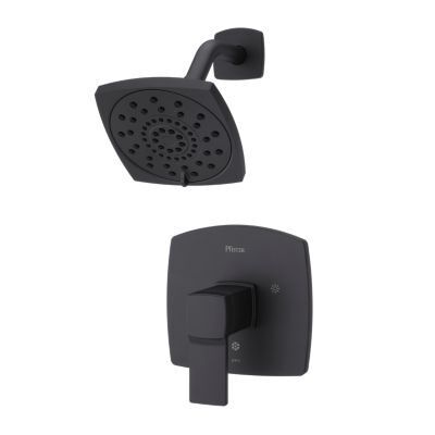 Pfister Black Deckard 1-handle Shower, Trim Only LG89-7DAB