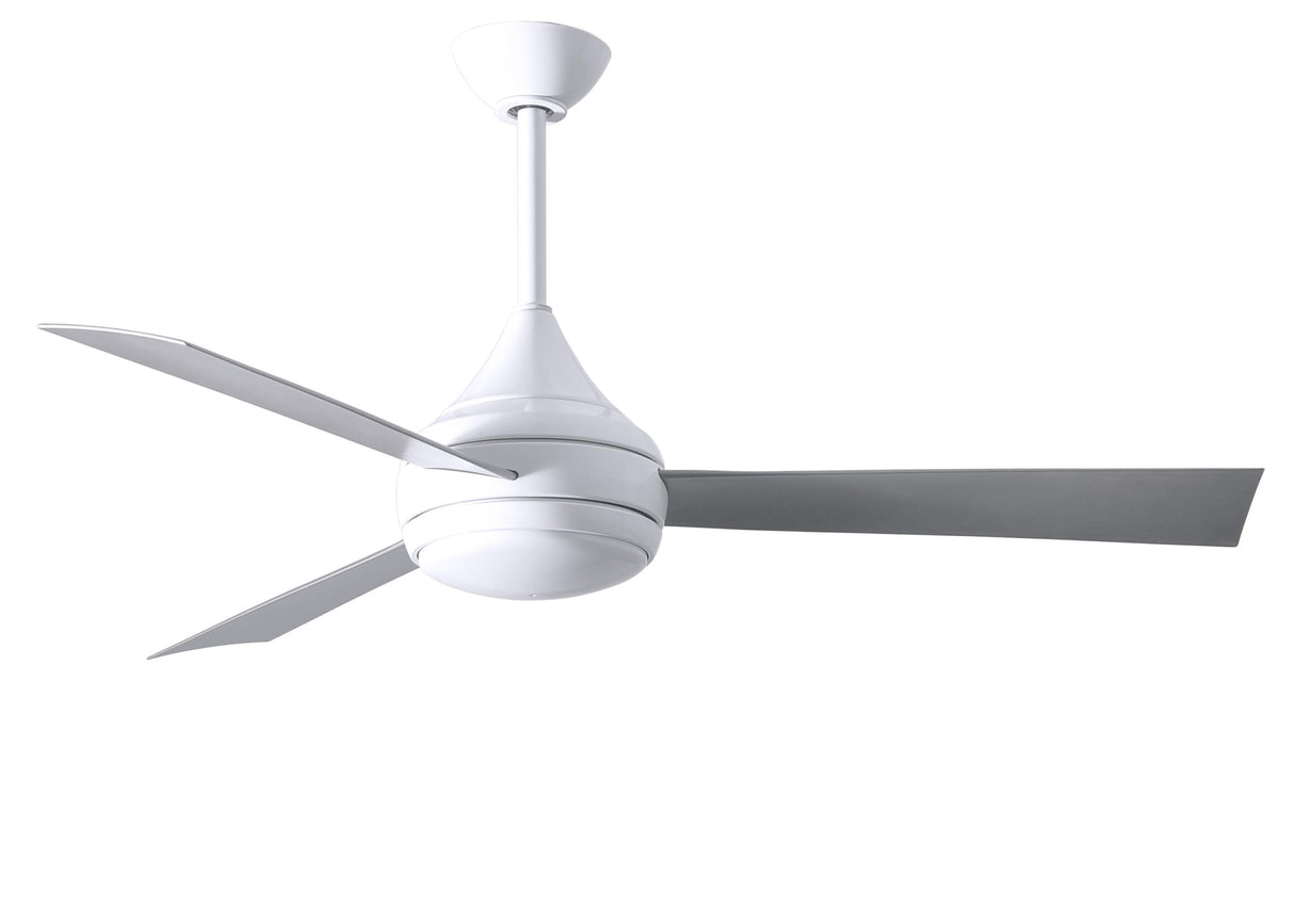 Matthews Fan DA-WH-BS Donaire wet location 3-Blade paddle fan constructed of 316 Marine Grade Stainless Steel