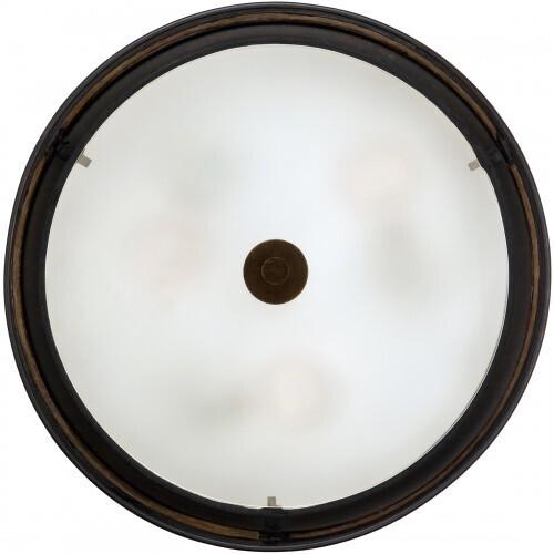 Quoizel MCLG1616RC Laguna Flush mount rnsc copr Flush Mount