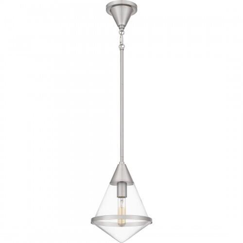 Quoizel QPP6160BN Quoizel Piccolo Pendant Mini pendant 1 light brushed nickel Mini Pendant