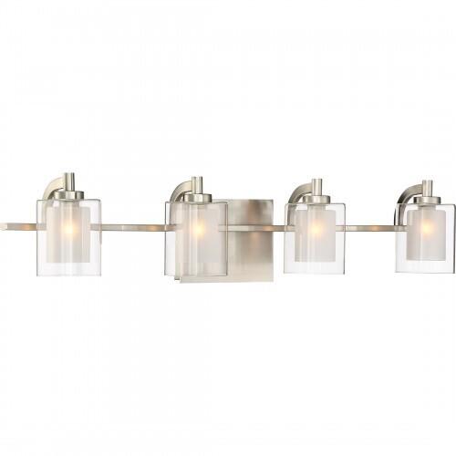 Quoizel KLT8604BNLED Kolt Led bath fixture 4 light brsh nikl Bath Light