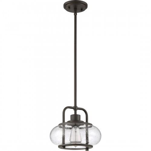 Quoizel TRG1510OZ Trilogy Mini pendant 1 light old brnz Mini Pendant