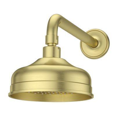 Pfister Tisbury Raincan Showerhead in Brushed Gold
