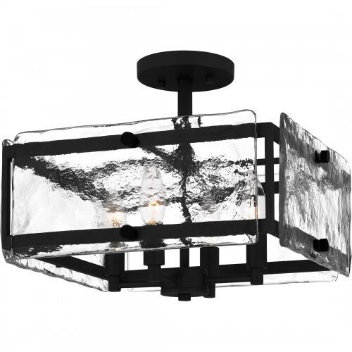 Quoizel QSF5594EK Quoizel Semi-Flush Mount Semi flush 4 lights earth black Semi-Flush Mount