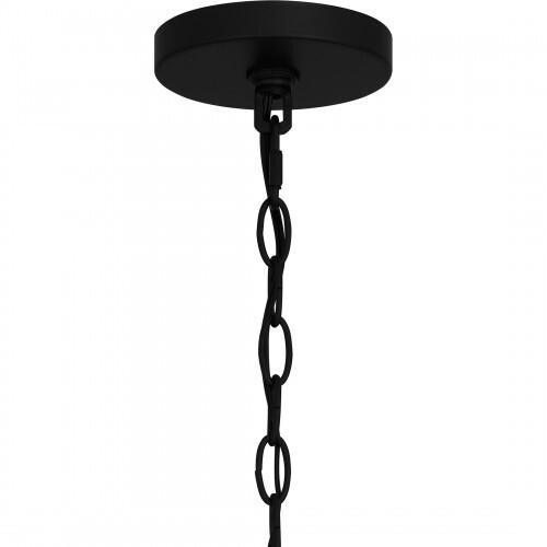 Quoizel MUL1909MBK Mulberry Outdoor hanging 1 light matte black Outdoor Lantern
