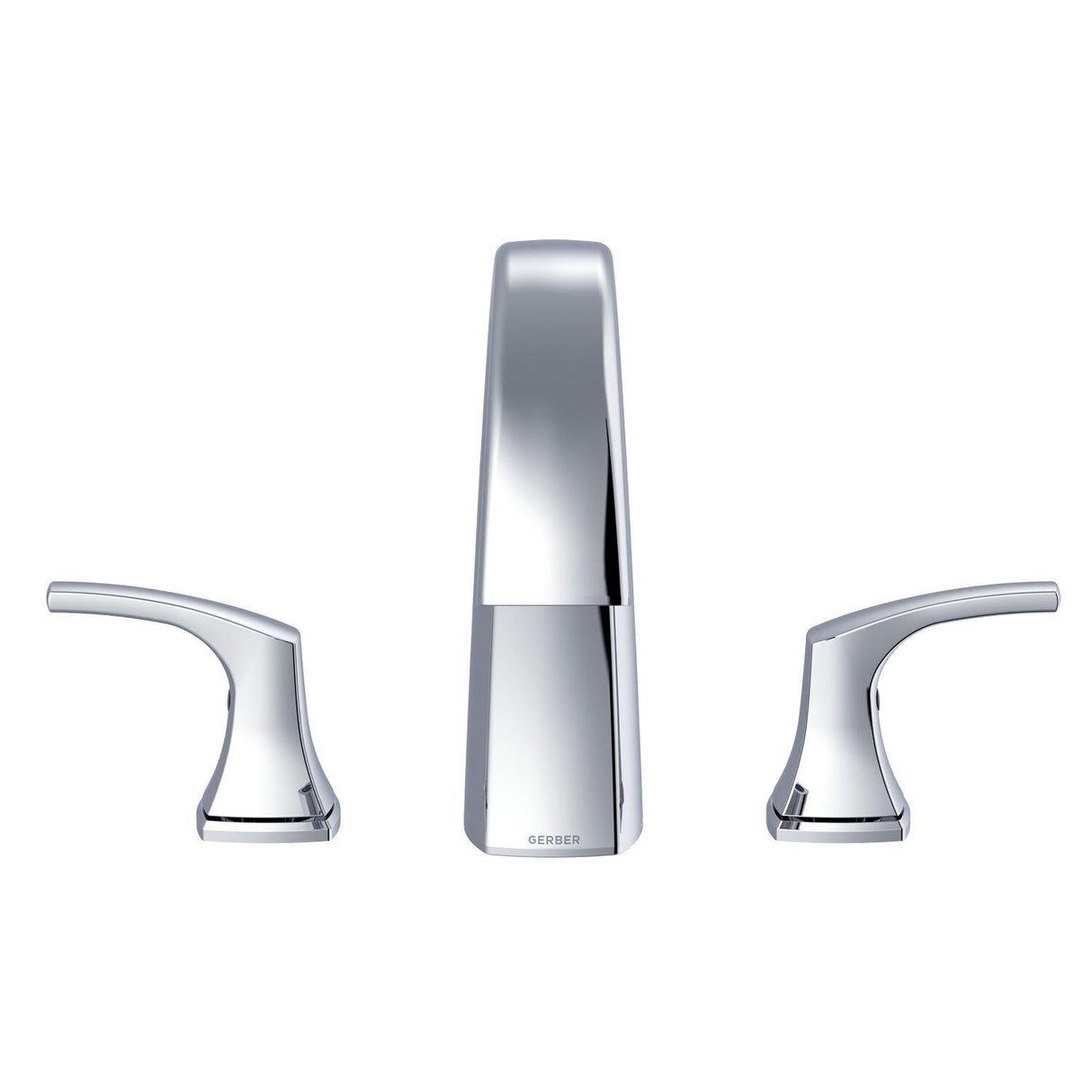 Gerber D300918BST Satin Black Vaughn Three Piece Roman Tub Trim Kit