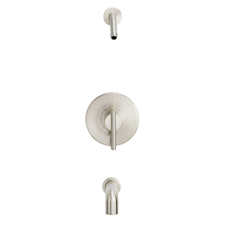Gerber D510058LSBNTC Brushed Nickel Parma Tub & Shower Trim Kit, Without Showerhead