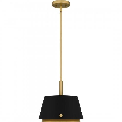 Quoizel QPP6163MBK Quoizel Piccolo Pendant Mid pendant 1 light matte black Mini Pendant