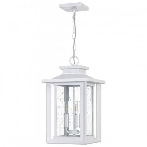 Quoizel WKF1911W Wakefield Outdoor hanging 3 light white lustre Outdoor