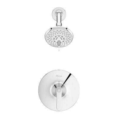 Pfister Polished Chrome Weller 1-handle Shower, Trim Only LG89-7WRC