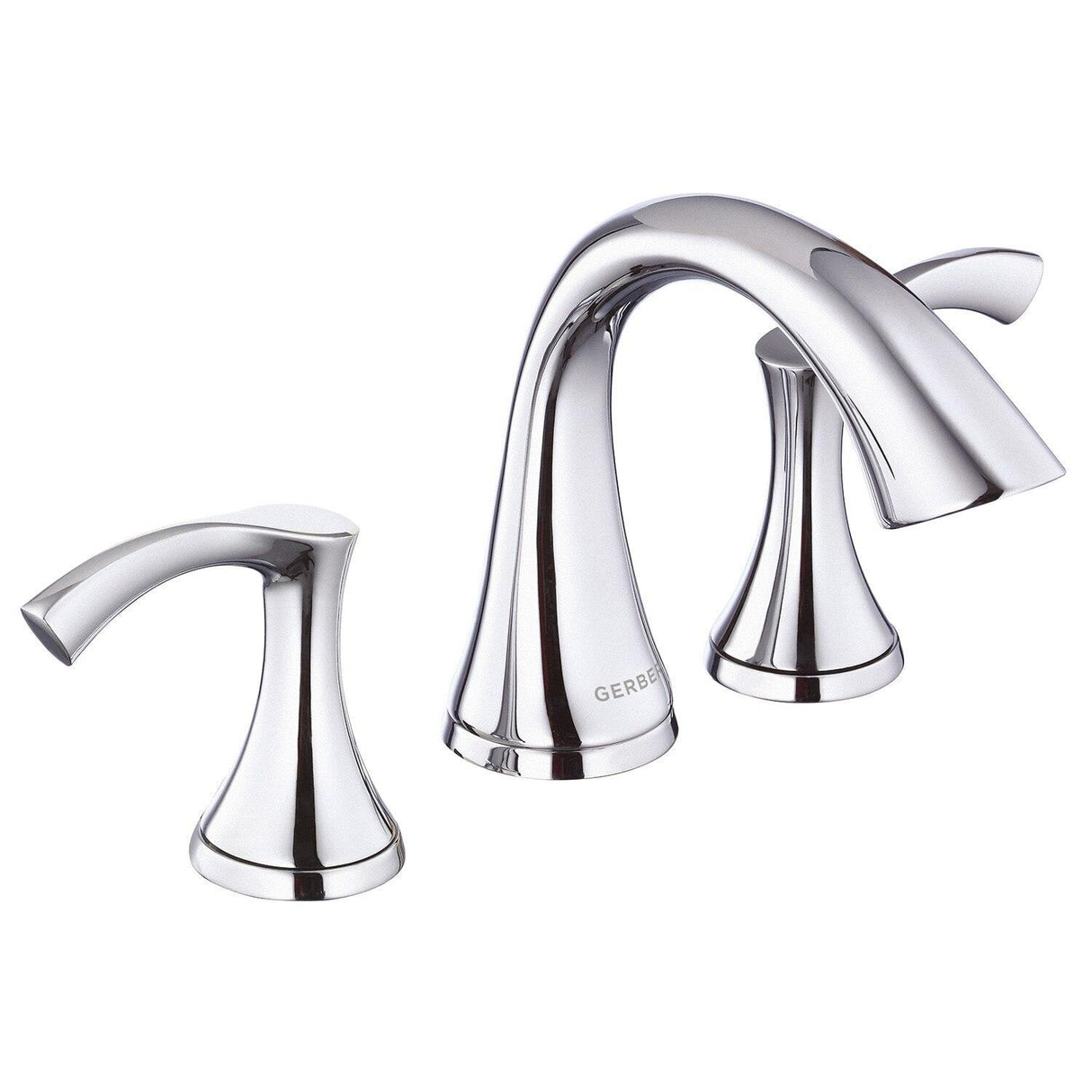 Gerber D304222BS Antioch Two Handle Widespread Lavatory Faucet - Satin Black