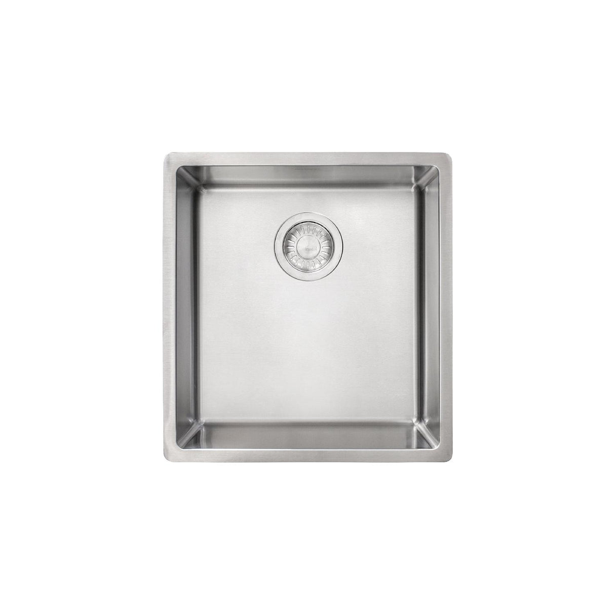 FRANKE CUX11015 Cube 16.5-in. x 18-in. 18 Gauge Stainless Steel Undermount Single Bowl Prep Sink - CUX11015 In Pearl