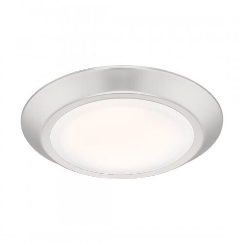 Quoizel VRG1608BN Verge Flush mount 8"d brushed nickel Flush Mount