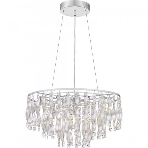 Quoizel PCTK2824C Twinkle Pendant 6 light polished chrome Pendant