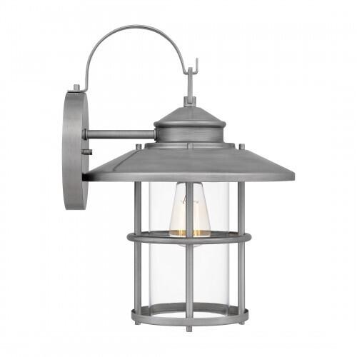 Quoizel LOM8411ABA Lombard Outdoor wall 1 light antique brushed alu Outdoor