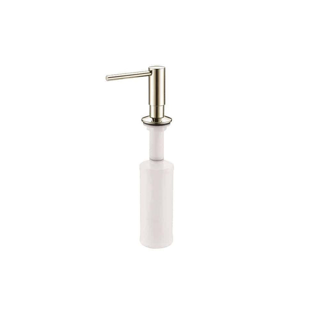 Sd-11bn / Soap Dispenser - Plastic W/ Brushed Nickel Finish 11" X 4