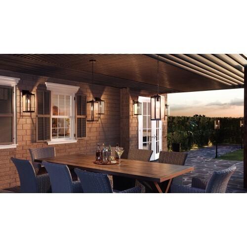 Quoizel WVR8407EK Westover Outdoor wall 1 light earth black Outdoor Lantern