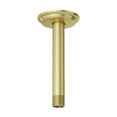 Pfister Brushed Gold 6" Ceiling Mount Shower Arm & Flange 015-06CBG