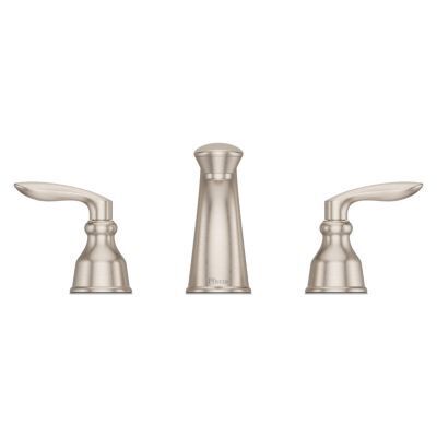 Pfister Brushed Nickel Avalon Widespread Lavatory Faucet LG49-CB1K