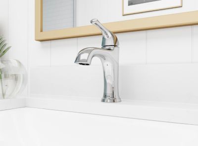 Pfister Polished Chrome Single Control Bathroom Faucet LG42-MCA0C