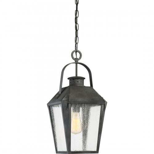Quoizel CRG1910MB Carriage Outdoor hanging mottled black Outdoor Lantern
