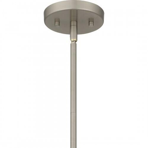 Quoizel QPP6187BN Quoizel Piccolo Pendant Mini pendant 1 light brushed nickel Mini Pendant