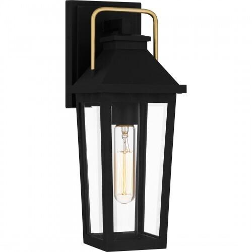 Quoizel BUK8405MBK Buckley Outdoor wall 1 light matte black Outdoor Lantern