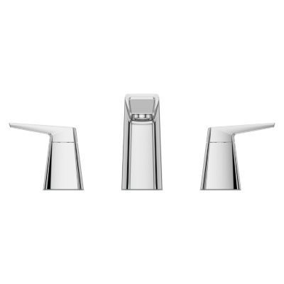 Pfister Polished Chrome Arkitek 8" Widespread Lavatory Faucet LG49-LPMC