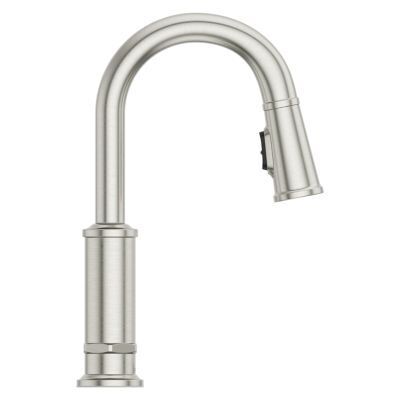 Pfister Stainless Steel 1-handle Pull-down Bar/prep Kitchen Faucet GT572-TDS