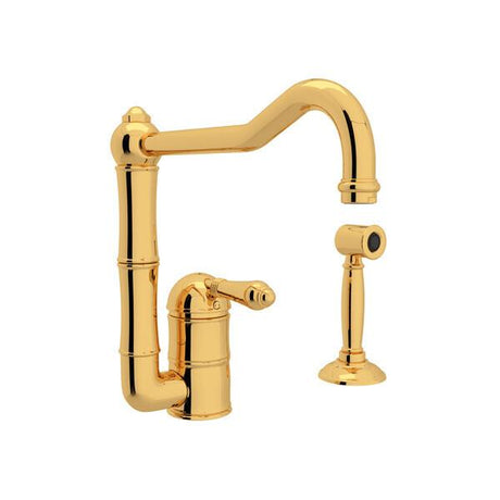 ROHL A3608LMWSIB-2 Acqui® Kitchen Faucet With Side Spray