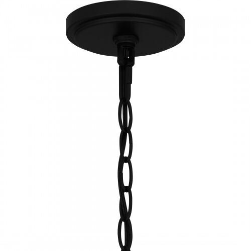 Quoizel SAT1909MBK Satterfield Outdoor hanging 1 light matte black Outdoor Lantern